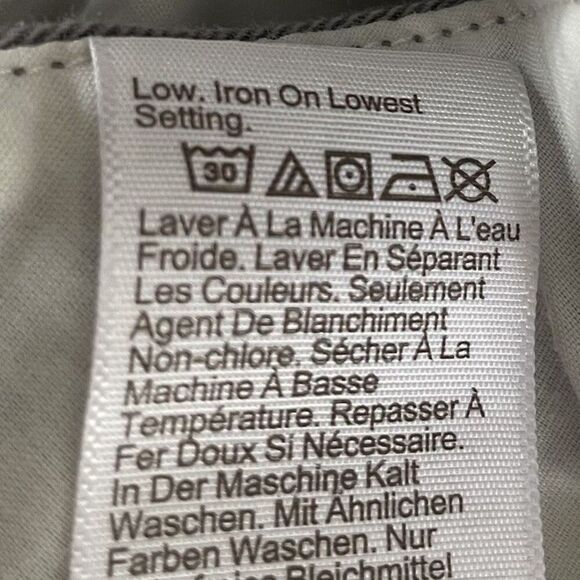 J.CREW Pants Men 29 x 30 Straight Fit Chino Gray Cotton Blend H3186 - Picture 15 of 16